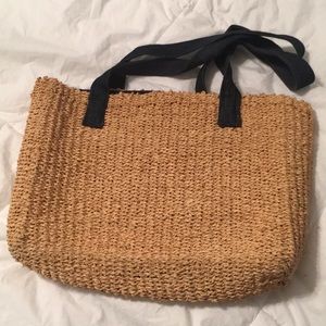 Straw bag